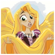 Painting by numbers EVEE-rapunzel-0006